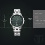 Titan Men's Analog Watch - Textured Silver Dial with Date Function - Silver - Image 4