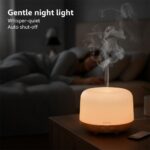 AZULON Aromatherapy Diffuser 300ml Essential Oil & Cool Mist Humidifier with Remote Control, 7 LED Colours, Timer & Auto Shut-Off - Image 6