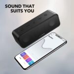 Soundcore 3 by Anker Soundcore, Bluetooth Speaker with Stereo Sound, Pure Titanium Diaphragm Drivers, PartyCast Technology, BassUp, 24H Playtime, IPX7 Waterproof, App, Custom EQ, - Image 8
