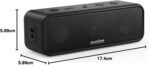 Soundcore 3 by Anker Soundcore, Bluetooth Speaker with Stereo Sound, Pure Titanium Diaphragm Drivers, PartyCast Technology, BassUp, 24H Playtime, IPX7 Waterproof, App, Custom EQ, - Image 9
