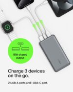 Belkin BoostCharge 10000mAh Power Bank with USB-C and USB-A Ports - Image 4