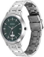 Titan Men's Analog Watch - Textured Silver Dial with Date Function - Silver - Image 6