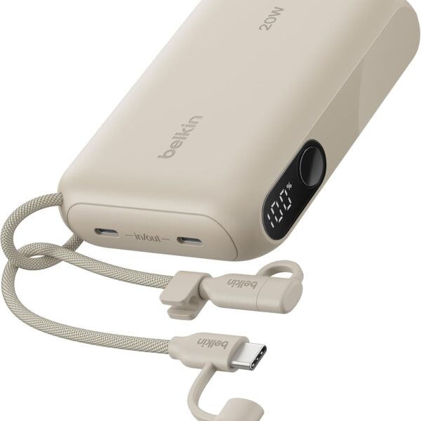 Belkin BoostCharge 10000mAh Power Bank - Color : Sand