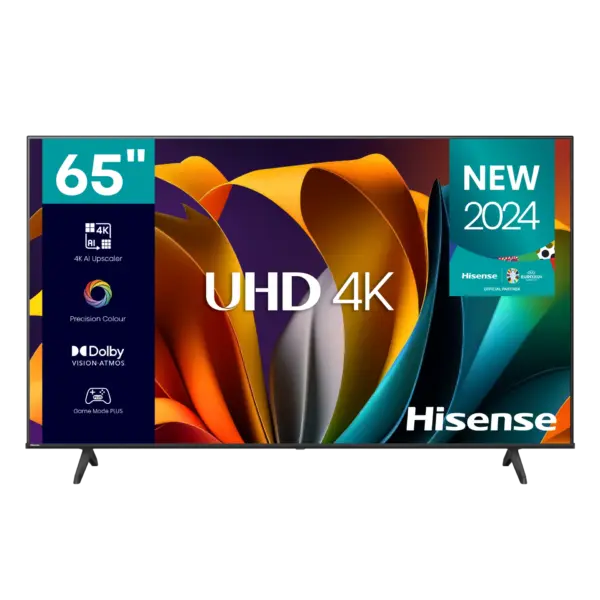 Hisense 65" 4K UHD Smart TV (65A6Q) – Dolby Vision, Quantum Dot Colour & VIDAA Smart TV