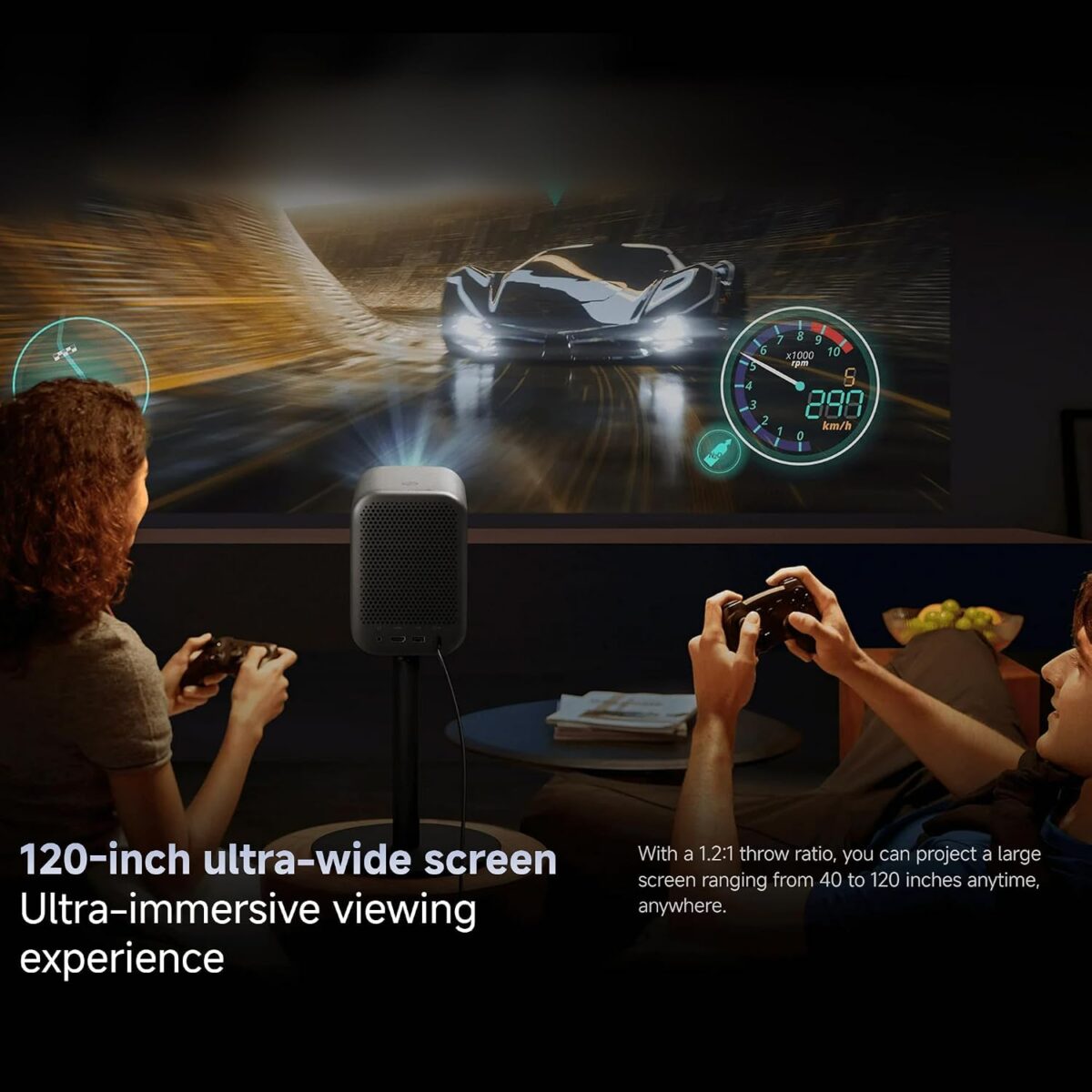 Xiaomi Smart Projector L1 UK | 1920 1080P built-in official Google TV+Netflix - Image 5
