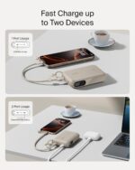 Belkin BoostCharge 10000mAh Power Bank - Color : Sand - Image 2