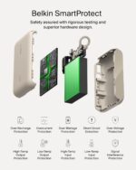 Belkin BoostCharge 10000mAh Power Bank - Color : Sand - Image 6