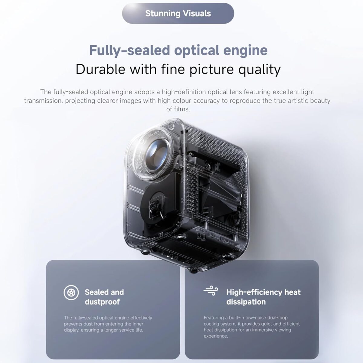 Xiaomi Smart Projector L1 UK | 1920 1080P built-in official Google TV+Netflix - Image 2