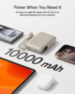 Belkin BoostCharge 10000mAh Power Bank - Color : Sand - Image 4