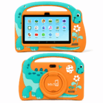 BeBe-TAB RINO 7" Kids Android Tablet – Android 14, 6GB RAM, 256GB Storage, Wi-Fi, Quad-Core, Dual Camera, Protective Dinosaur Case - Image 3