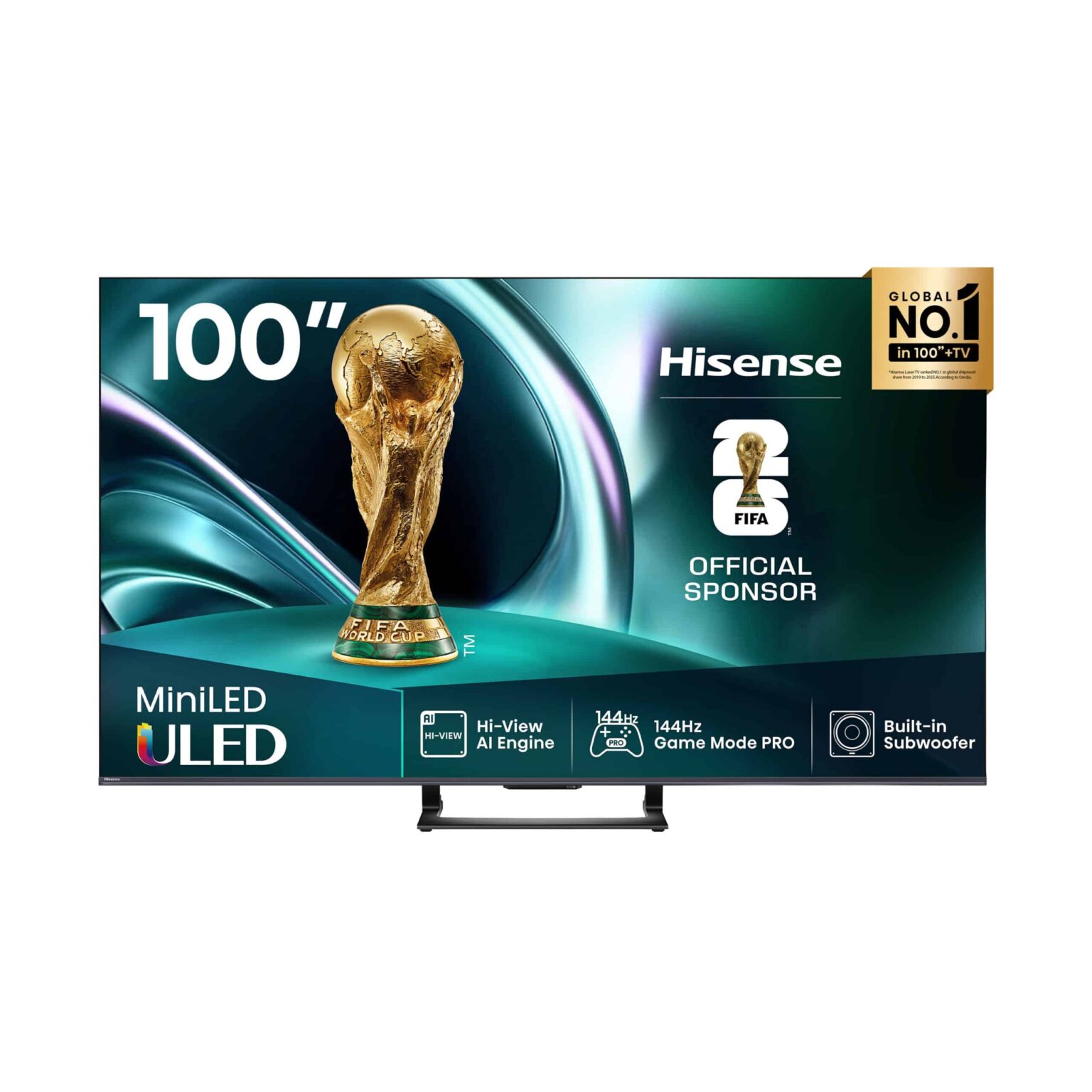 Hisense-100-MINI-LED-ULED-VIDAA-100U7Q-1536x1536 Hisense 100" MINI-LED ULED Smart TV (100U7Q) – 4K 165Hz - Image 1