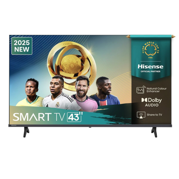 Hisense 43" Smart Full HD TV (43A4Q) – VIDAA Smart TV
