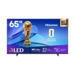 Hisense 65" 4K UHD QLED Smart TV (65Q6Q) – Dolby Vision, Dolby Atmos & AI 4K Upscaler