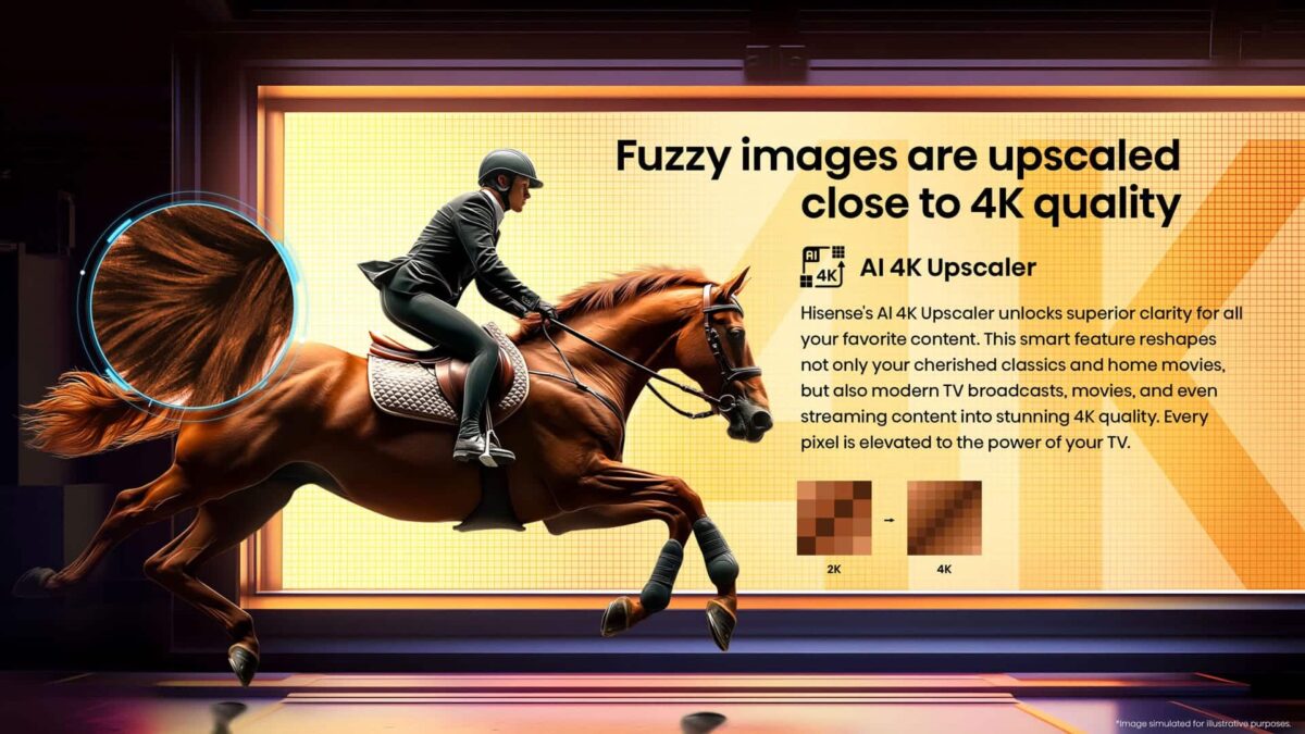 Hisense 43" 4K UHD Smart TV (43A6Q) – Dolby Vision - Image 12