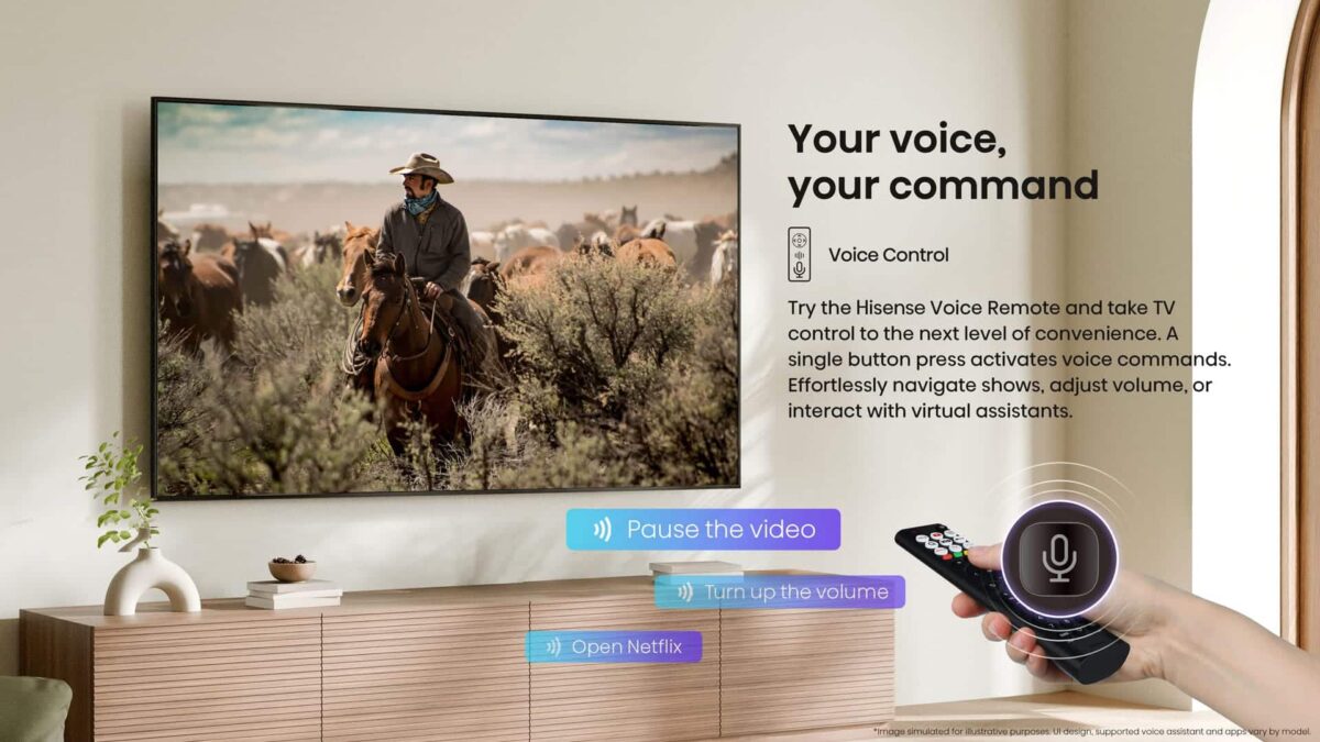 Hisense 43" 4K UHD Smart TV (43A6Q) – Dolby Vision - Image 9