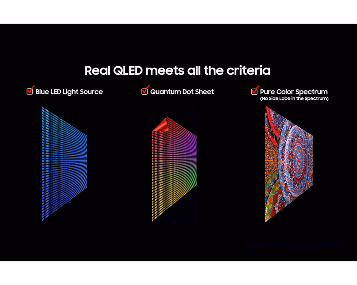Samsung 55" QLED 4K Smart TV (QA55Q7FAAUXKE) – Quantum HDR, Q4 AI Processor & Tizen OS - Image 7
