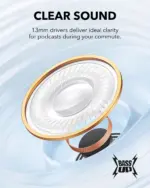Soundcore K20i by Anker, Semi-in-Ear Earbuds, Bluetooth Wireless, 36H Playtime - Image 3