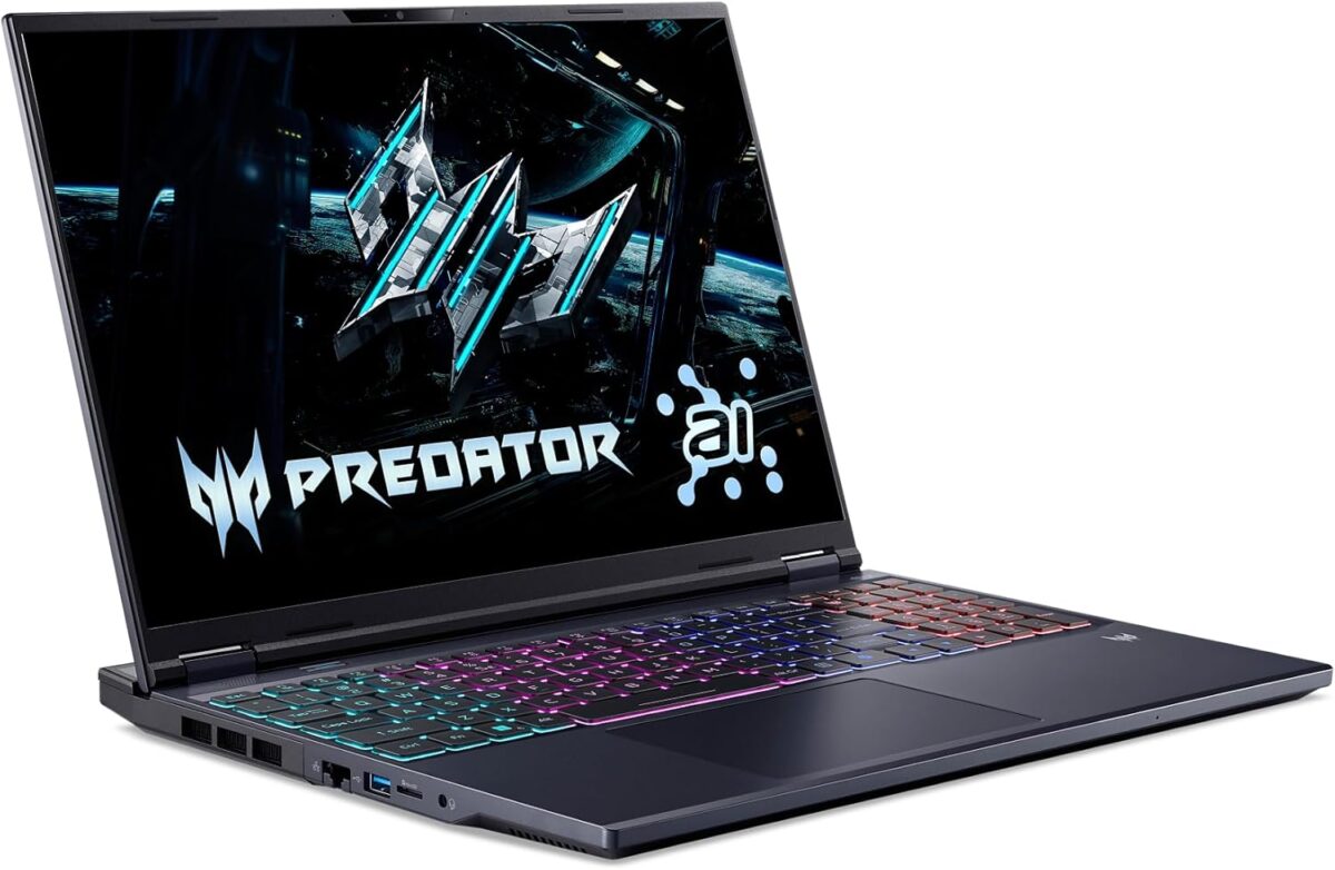 Acer Predator Helios Neo 16 AI Gaming Laptop | Intel Core Ultra 9 Processor 275HX | NVIDIA GeForce RTX 5070 Ti | 16 - Image 3