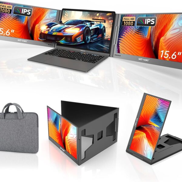 MT-VIKI 15.6 inch Laptop Screen Extender, Potable Screen - Size : 15.6" Monitor