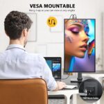 18.5-Inch Touchscreen Portable Monitor, 120Hz 1ms Gaming Display, FHD 1080P IPS, HDR, FreeSync, 100% sRGB, VESA Mountable, Smart Cover Included, External Screen for Laptop and Switch - Image 5