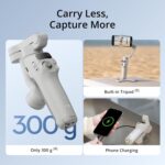 DJI Osmo Mobile 7 Gimbal Stabilizer for iPhone, Android, Built-in Tripod - Grey - Image 6