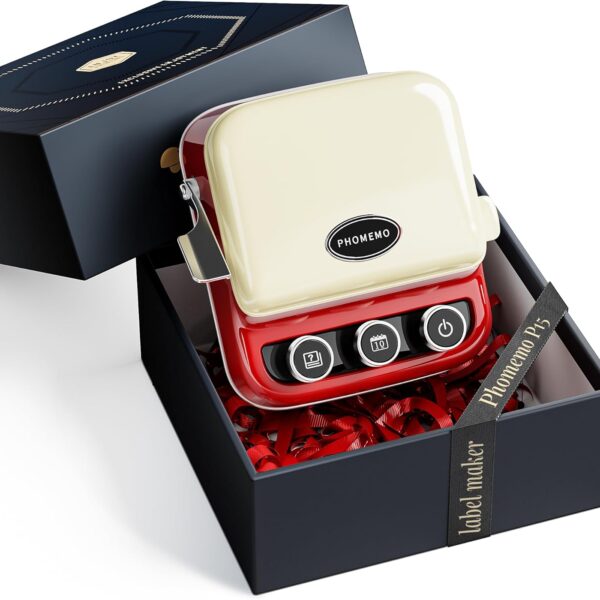 Phomemo P15 Ribbon Printer, Bluetooth Label Maker for Gift Wrap & Business