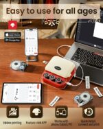 Phomemo P15 Ribbon Printer, Bluetooth Label Maker for Gift Wrap & Business - Image 9