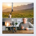 Neewer Mini Desktop Selfie Stick Tripod Compatible with iPhone GoPro Insta360 DJI with 360° - Image 8