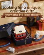 Phomemo P15 Ribbon Printer, Bluetooth Label Maker for Gift Wrap & Business - Image 8