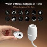 2 in 1 USB Star Galaxy Projector Night Light with 12 Ultra HD Glass Films | Adjustable Focus,Replaceable Slides,Room Star Ambient Light,Kids Projector - Image 4