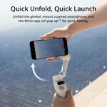 DJI Osmo Mobile 7 Gimbal Stabilizer for iPhone, Android, Built-in Tripod - Grey - Image 4