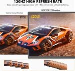 18.5-Inch Touchscreen Portable Monitor, 120Hz 1ms Gaming Display, FHD 1080P IPS, HDR, FreeSync, 100% sRGB, VESA Mountable, Smart Cover Included, External Screen for Laptop and Switch - Image 4