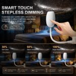2 in 1 USB Star Galaxy Projector Night Light with 12 Ultra HD Glass Films | Adjustable Focus,Replaceable Slides,Room Star Ambient Light,Kids Projector - Image 2
