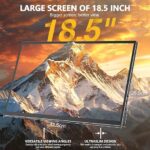 18.5-Inch Touchscreen Portable Monitor, 120Hz 1ms Gaming Display, FHD 1080P IPS, HDR, FreeSync, 100% sRGB, VESA Mountable, Smart Cover Included, External Screen for Laptop and Switch - Image 2