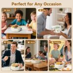 Cordless Electric Lunch Box, Fast Heating Food Warmer with 3-Compartment Leak-Proof Tray, Ideal for Office - Image 7
