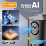 Plokama A20 Pro AI Auto Face Tracking 360 Smart Shooting Gimbal - Image 3