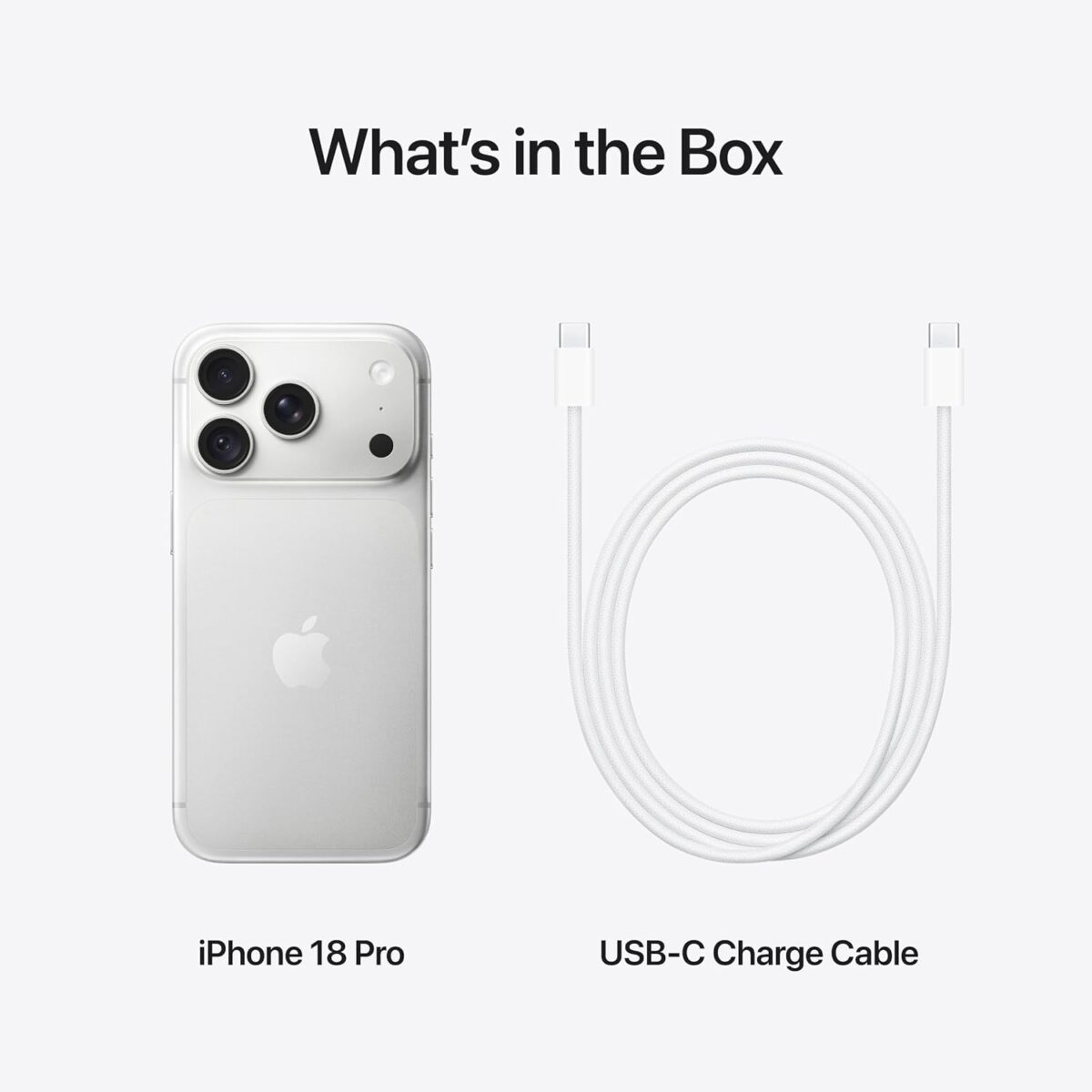 Apple iPhone 18 Pro Max 256 GB - Silver - Image 10