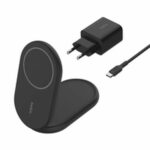 Belkin BoostCharge Qi2 15W Magnetic Foldable Wireless Charger, Black - Image 3