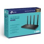 TP-Link Archer AX12 AX1500 Wi-Fi 6 Dual-Band Gigabit Router, Black - Image 4