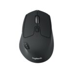 Logitech M720 Triathlon Multi-Device Wireless Mouse, Graphite Black