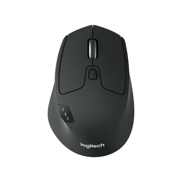Logitech M720 Triathlon Multi-Device Wireless Mouse, Graphite Black