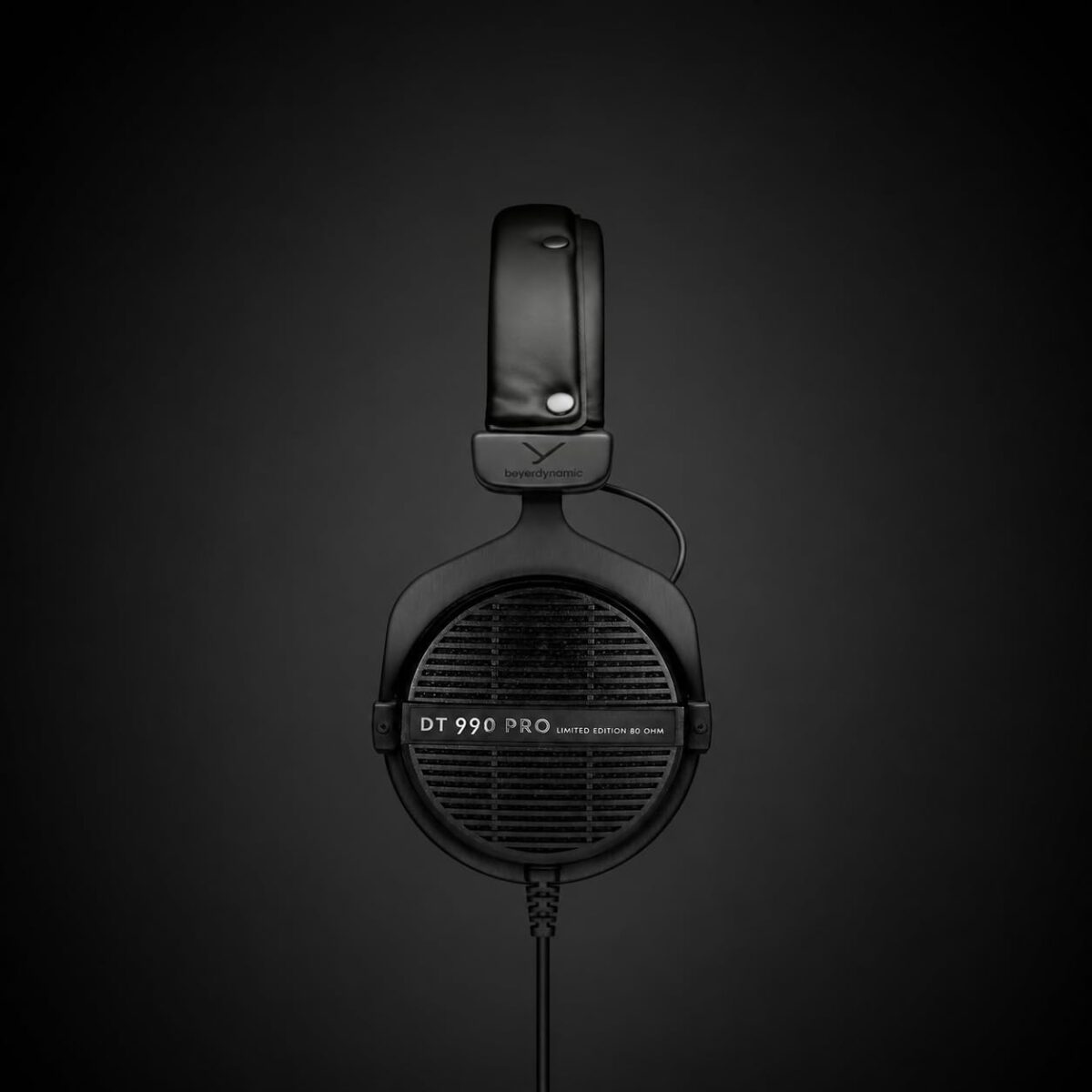 beyerdynamic DT 990 PRO 80 Ohm Studio Headphones, Black Limited Edition - Image 2