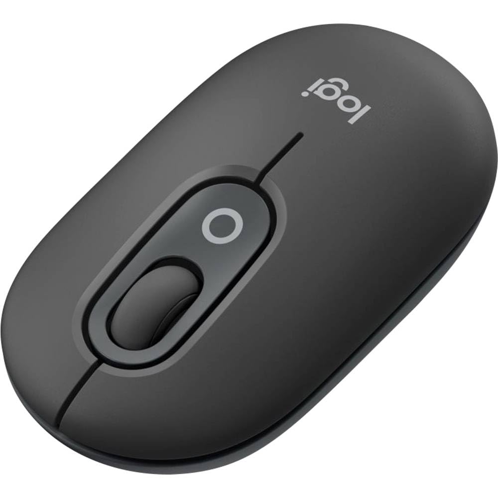 51fWM1X6WoL.jpg Logitech POP Mouse Wireless Bluetooth Mouse, Graphite - Image 1