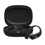 JBL Endurance Peak 4 Noise Cancelling Sports Earbuds, Black/Grey