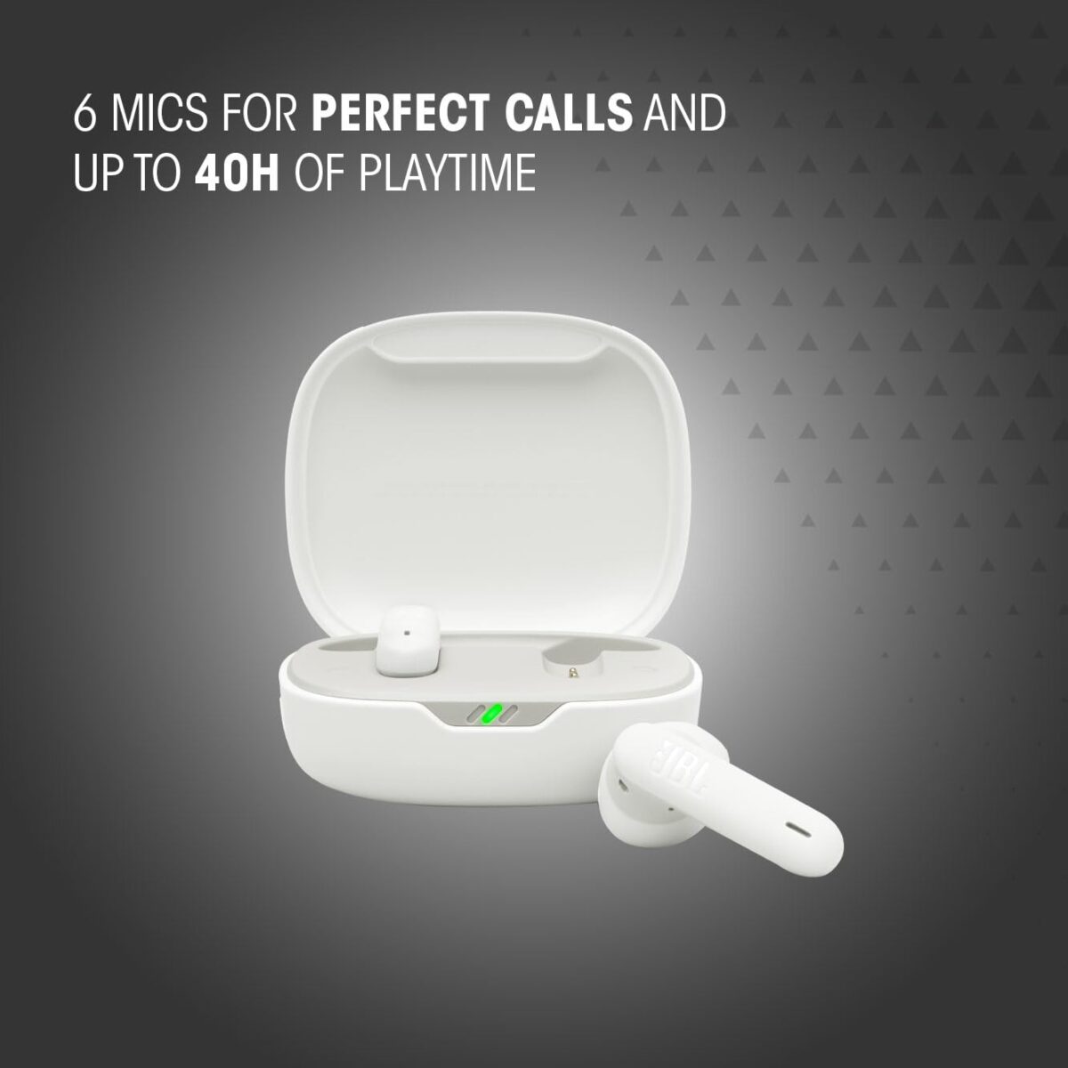 JBL Wave Flex 2 Noise Cancelling Wireless Earbuds, Black - Image 2