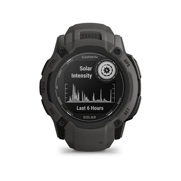 Garmin Instinct 2X Solar Rugged GPS Smartwatch, Graphite