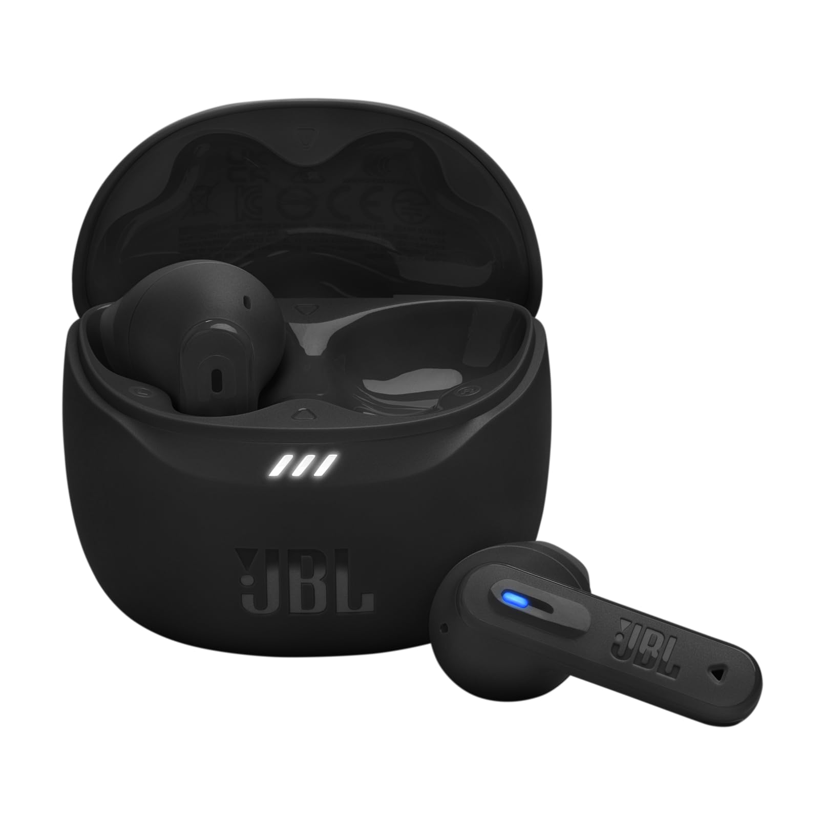 51wS-euBmGL.jpg JBL Tune Flex 2 Noise Cancelling Wireless Earbuds, Black - Image 1