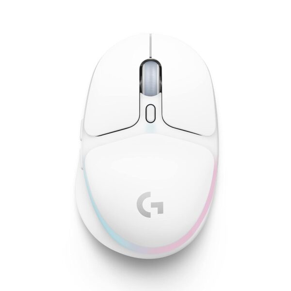 Logitech G G705 Wireless Gaming Mouse, White Mist