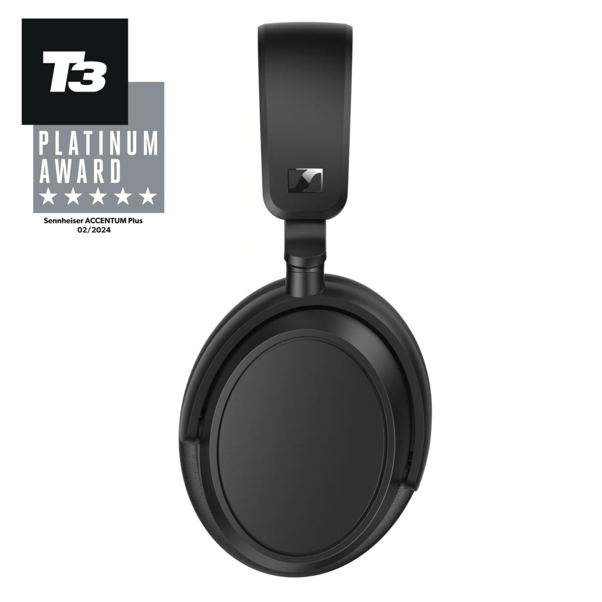 Sennheiser ACCENTUM Plus Wireless Noise Cancelling Headphones, Black - Image 2