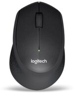 Logitech M330 Silent Plus Wireless Mouse with USB Receiver, Black - Image 4